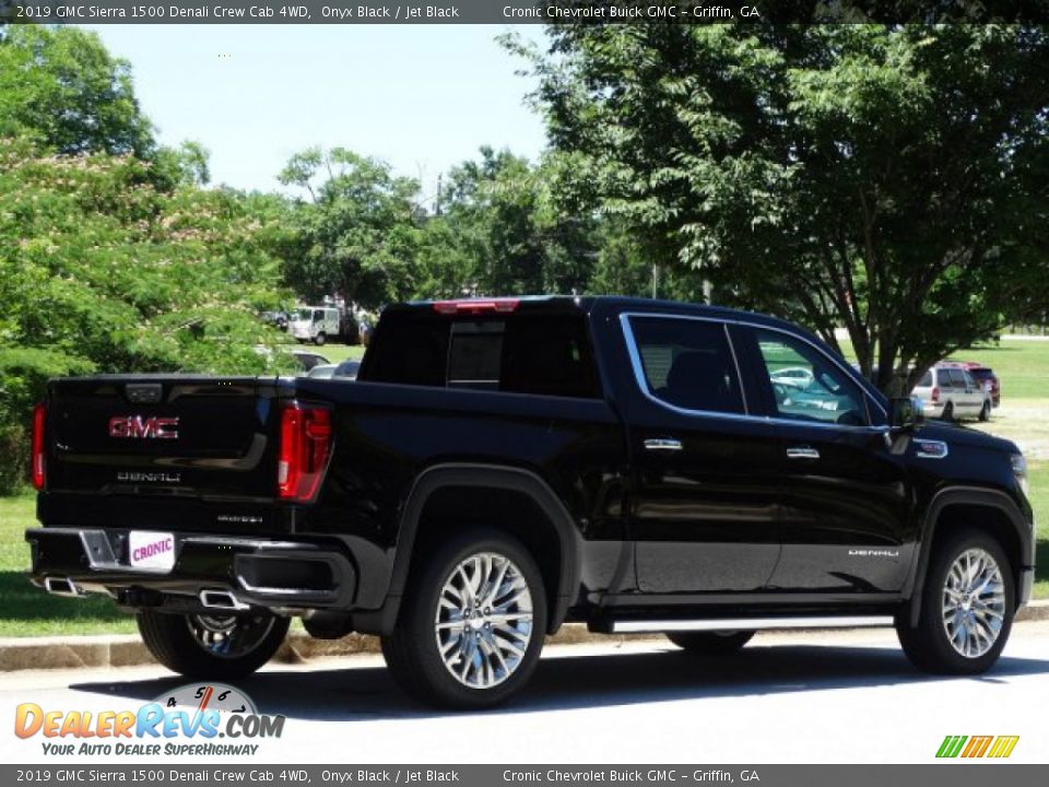 2019 GMC Sierra 1500 Denali Crew Cab 4WD Onyx Black / Jet Black Photo #3