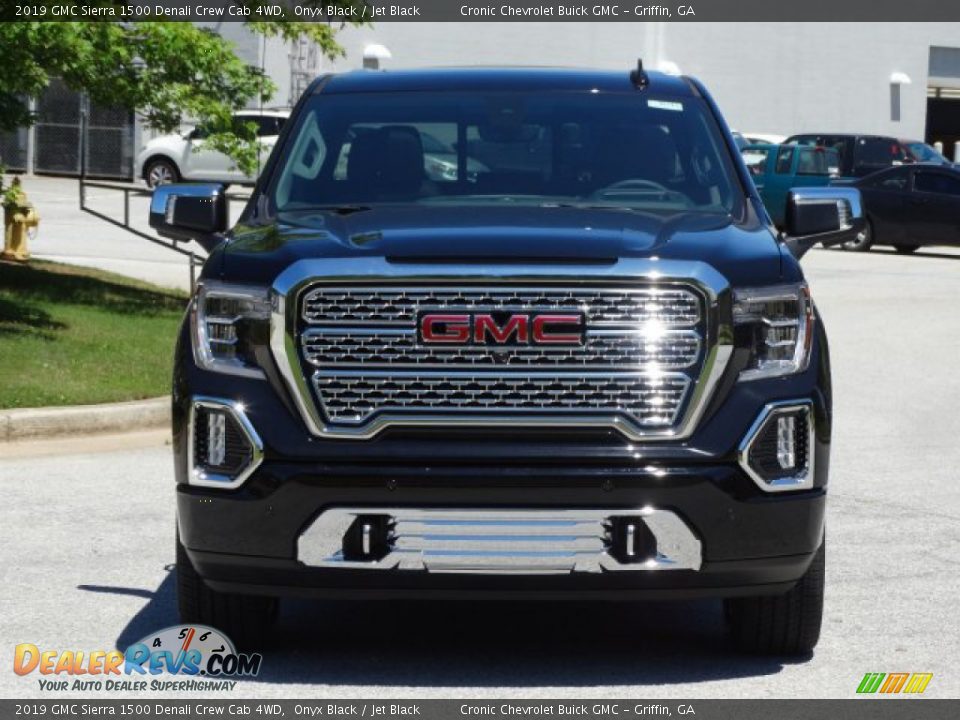 2019 GMC Sierra 1500 Denali Crew Cab 4WD Onyx Black / Jet Black Photo #4