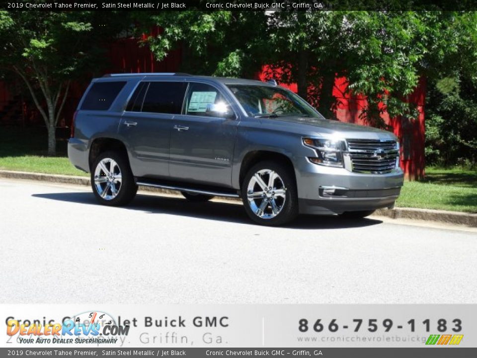 2019 Chevrolet Tahoe Premier Satin Steel Metallic / Jet Black Photo #1