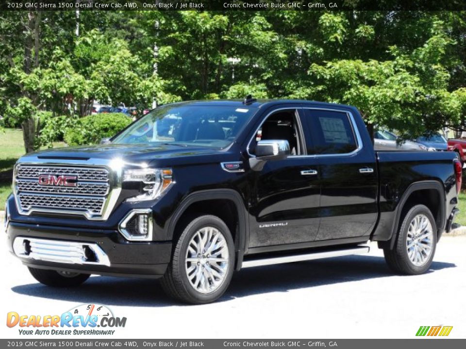 2019 GMC Sierra 1500 Denali Crew Cab 4WD Onyx Black / Jet Black Photo #5
