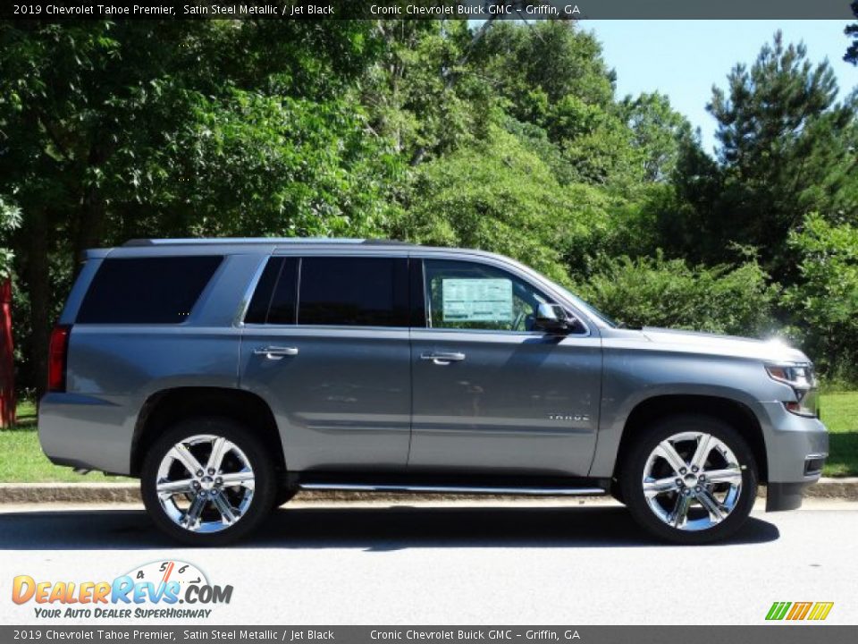 Satin Steel Metallic 2019 Chevrolet Tahoe Premier Photo #2