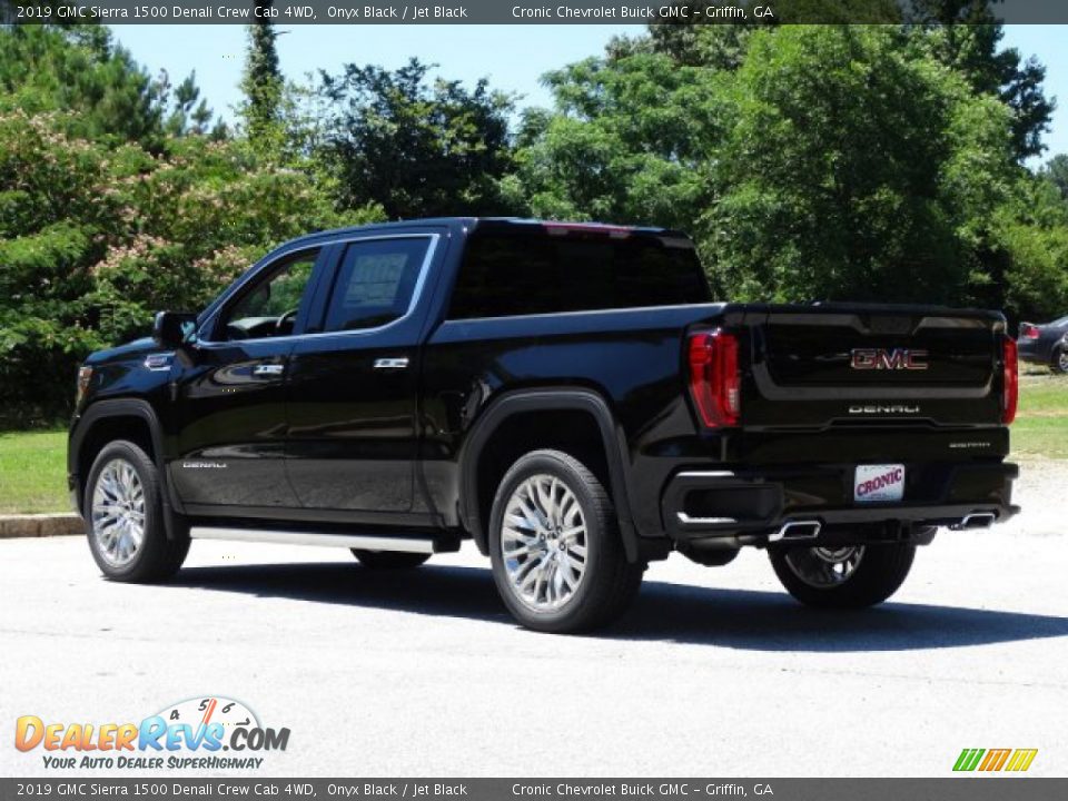 2019 GMC Sierra 1500 Denali Crew Cab 4WD Onyx Black / Jet Black Photo #6
