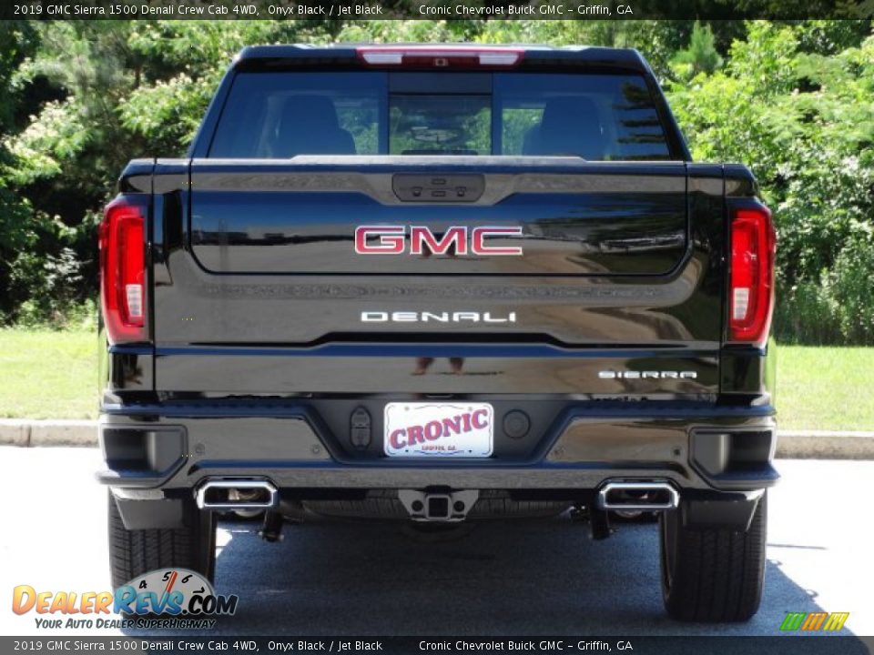 2019 GMC Sierra 1500 Denali Crew Cab 4WD Onyx Black / Jet Black Photo #7