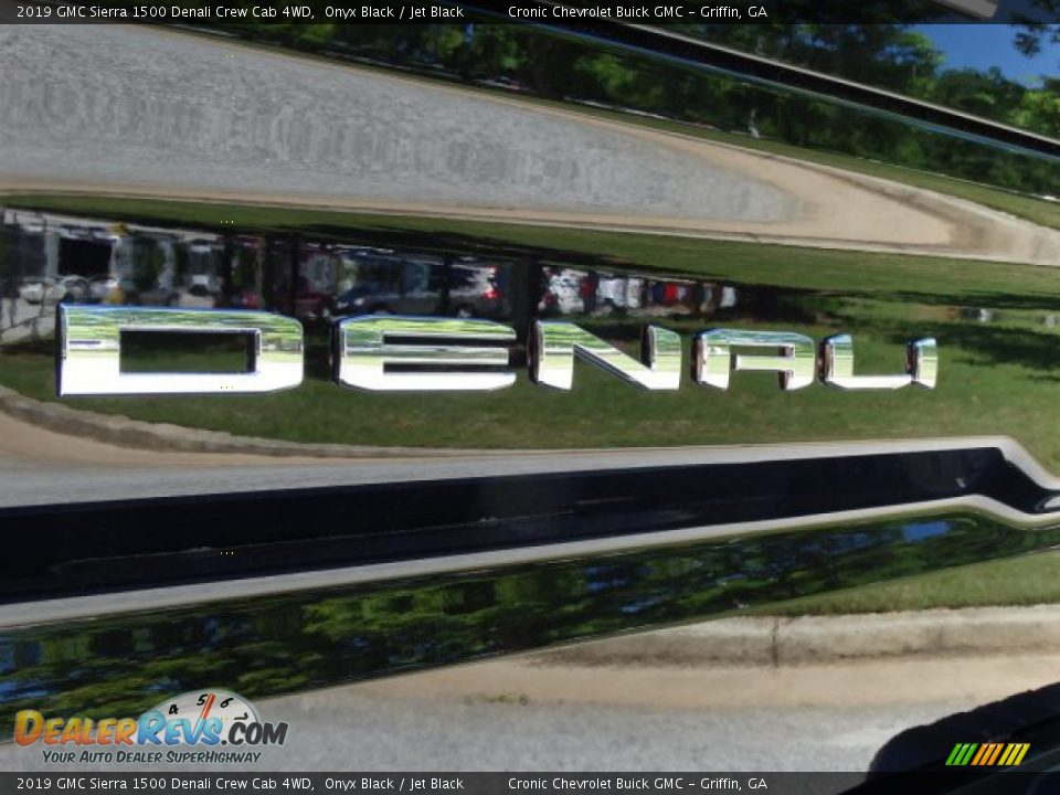 2019 GMC Sierra 1500 Denali Crew Cab 4WD Onyx Black / Jet Black Photo #9