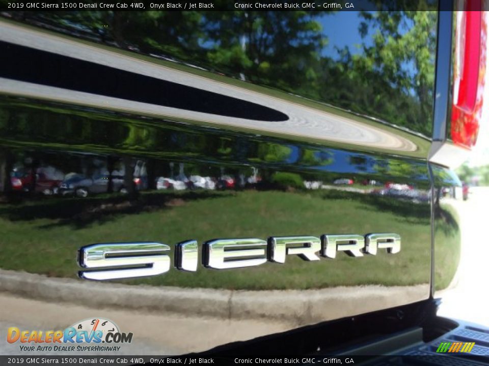 2019 GMC Sierra 1500 Denali Crew Cab 4WD Onyx Black / Jet Black Photo #10