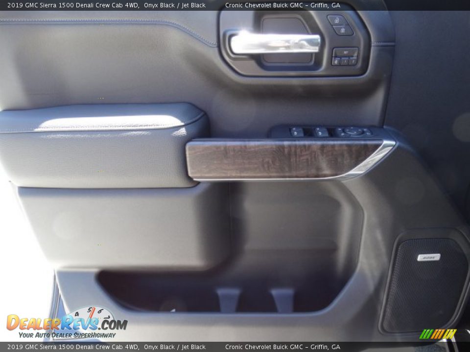 2019 GMC Sierra 1500 Denali Crew Cab 4WD Onyx Black / Jet Black Photo #13