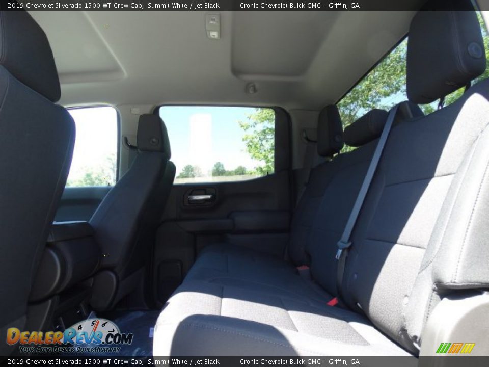 2019 Chevrolet Silverado 1500 WT Crew Cab Summit White / Jet Black Photo #21