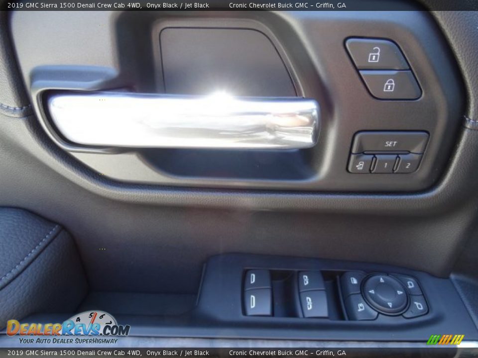 2019 GMC Sierra 1500 Denali Crew Cab 4WD Onyx Black / Jet Black Photo #14