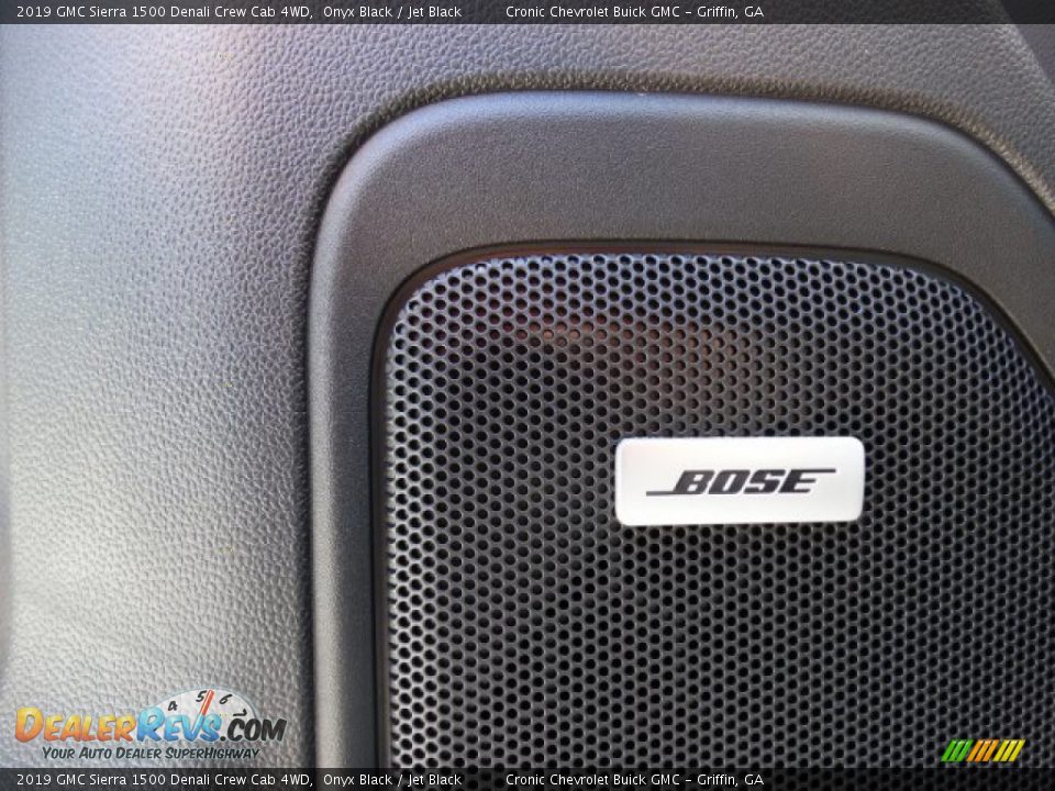 2019 GMC Sierra 1500 Denali Crew Cab 4WD Onyx Black / Jet Black Photo #15