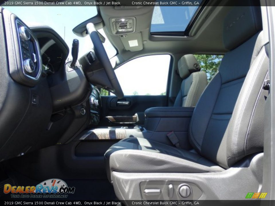 2019 GMC Sierra 1500 Denali Crew Cab 4WD Onyx Black / Jet Black Photo #16