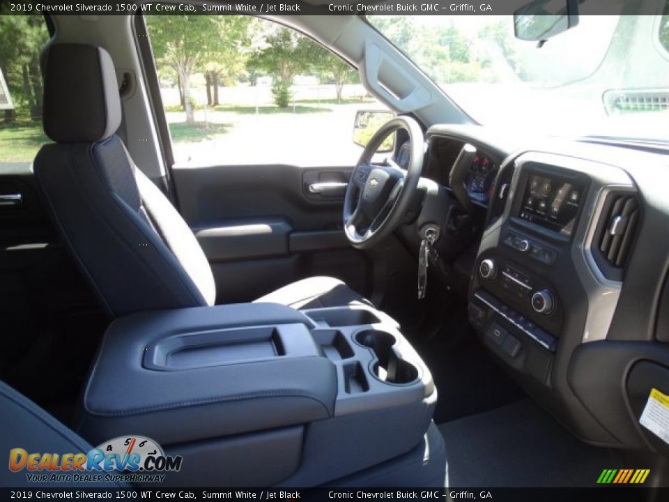 2019 Chevrolet Silverado 1500 WT Crew Cab Summit White / Jet Black Photo #26