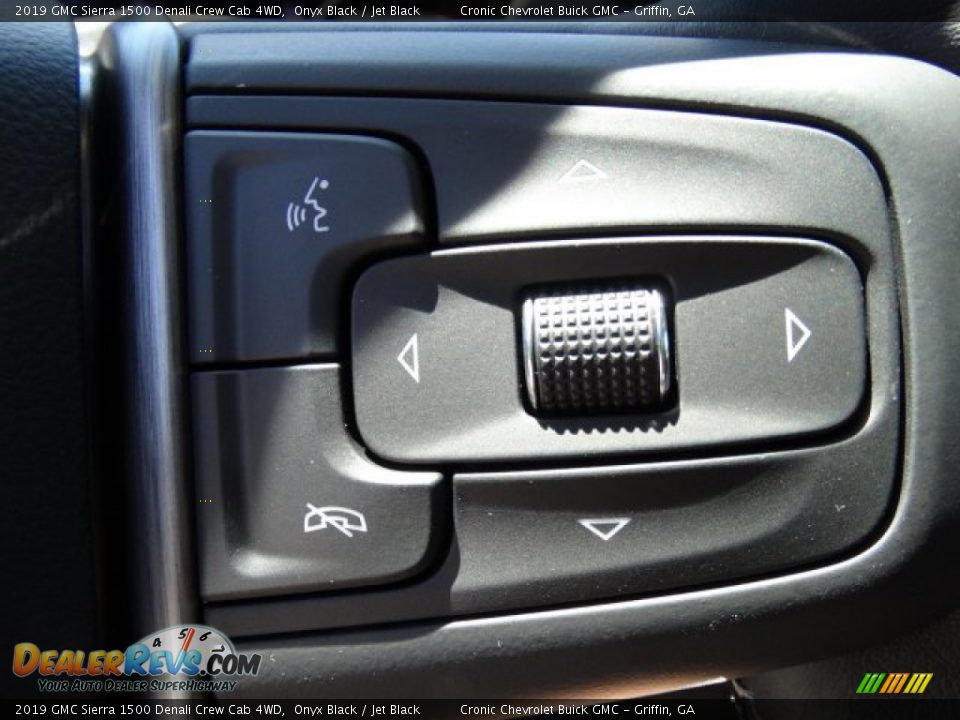2019 GMC Sierra 1500 Denali Crew Cab 4WD Onyx Black / Jet Black Photo #19