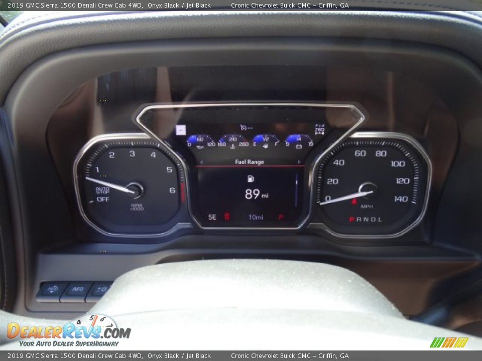 2019 GMC Sierra 1500 Denali Crew Cab 4WD Onyx Black / Jet Black Photo #20