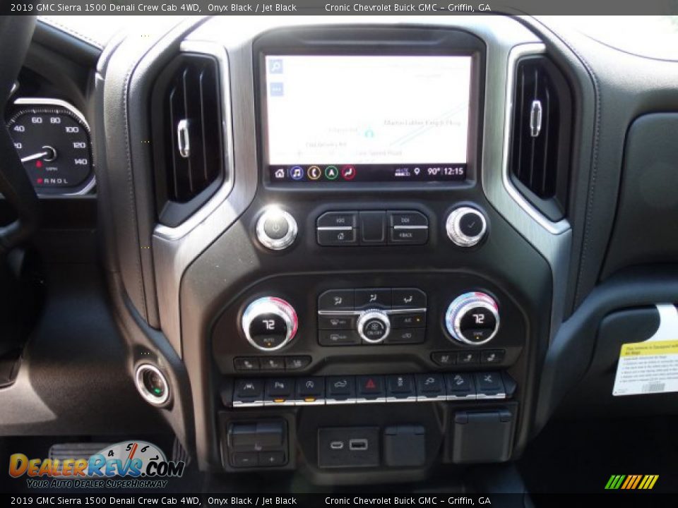 2019 GMC Sierra 1500 Denali Crew Cab 4WD Onyx Black / Jet Black Photo #21