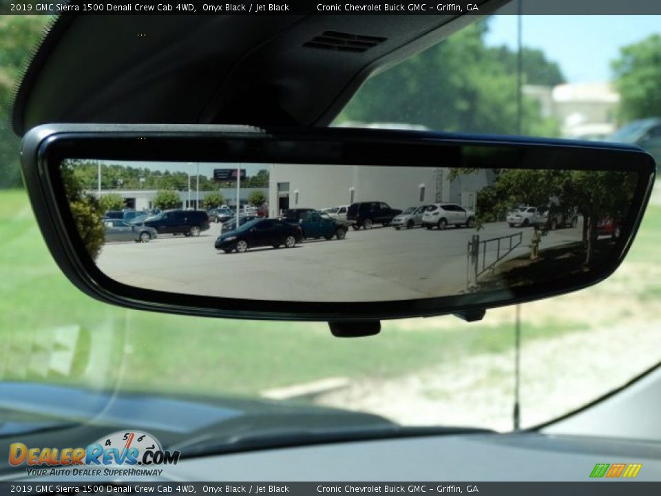 2019 GMC Sierra 1500 Denali Crew Cab 4WD Onyx Black / Jet Black Photo #24