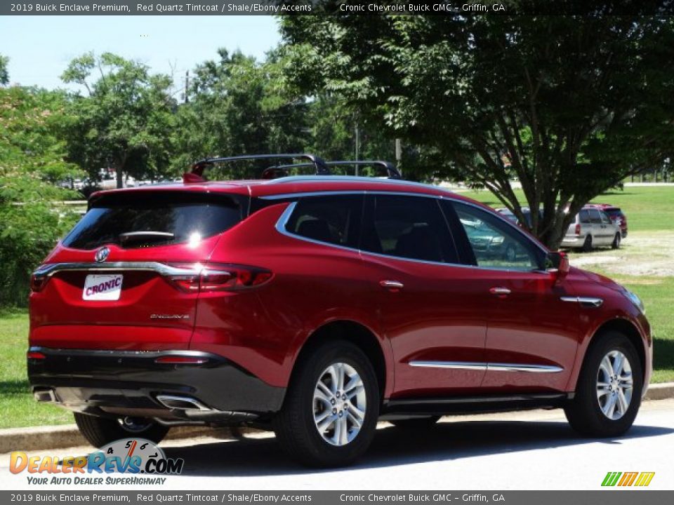 2019 Buick Enclave Premium Red Quartz Tintcoat / Shale/Ebony Accents Photo #3