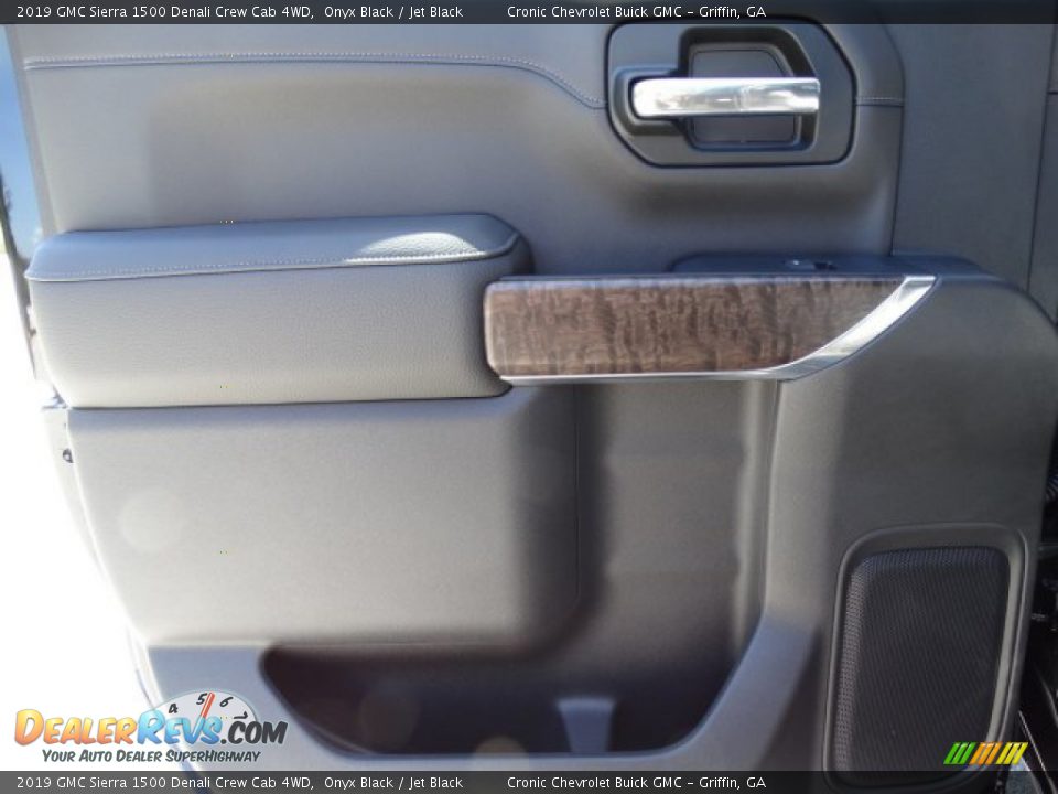 2019 GMC Sierra 1500 Denali Crew Cab 4WD Onyx Black / Jet Black Photo #25
