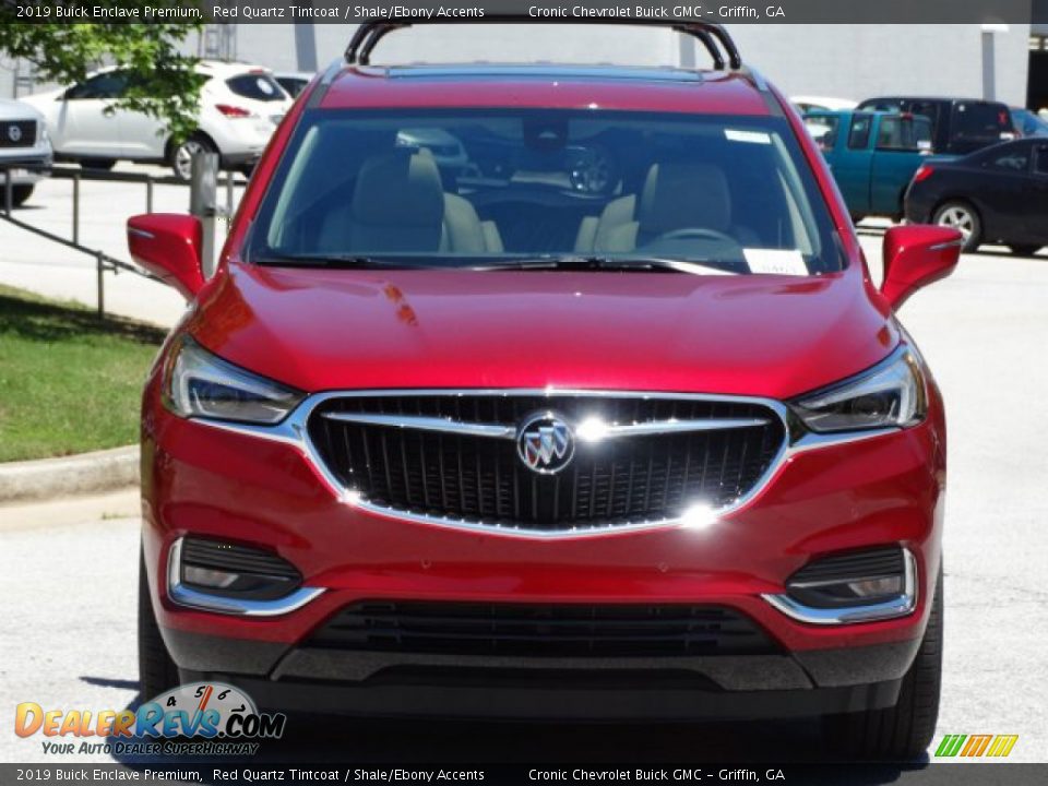 2019 Buick Enclave Premium Red Quartz Tintcoat / Shale/Ebony Accents Photo #4