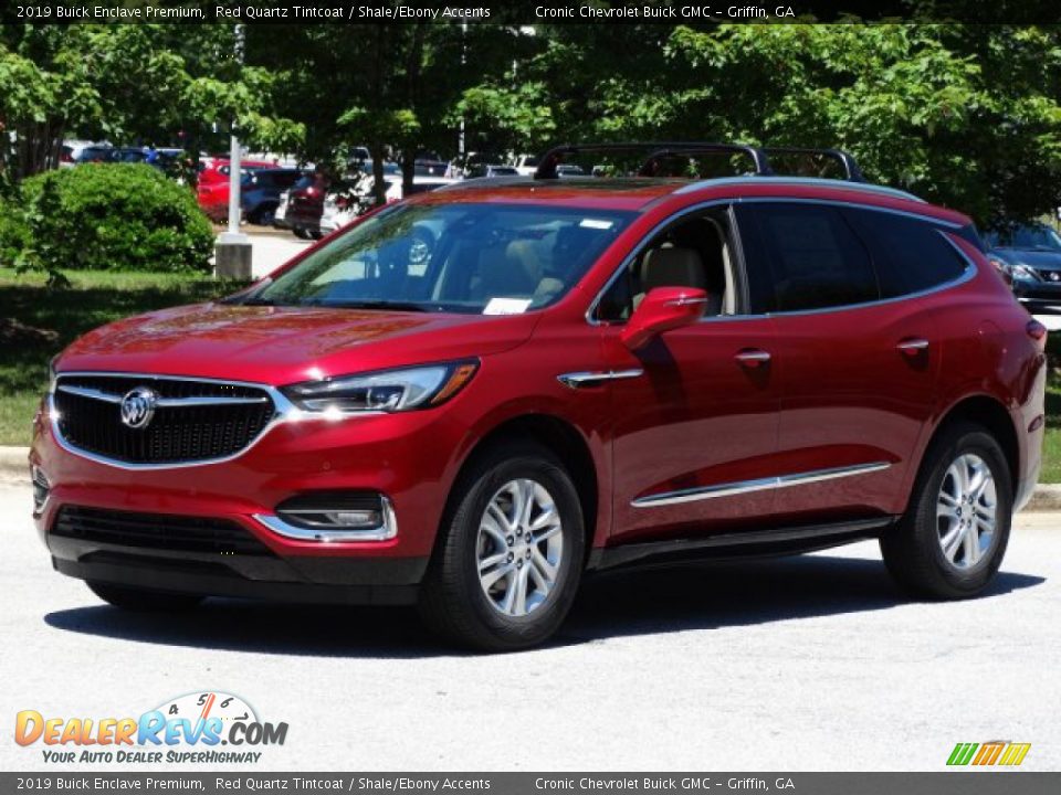 2019 Buick Enclave Premium Red Quartz Tintcoat / Shale/Ebony Accents Photo #5