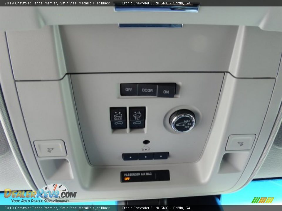 2019 Chevrolet Tahoe Premier Satin Steel Metallic / Jet Black Photo #23