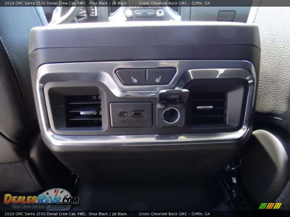 2019 GMC Sierra 1500 Denali Crew Cab 4WD Onyx Black / Jet Black Photo #27