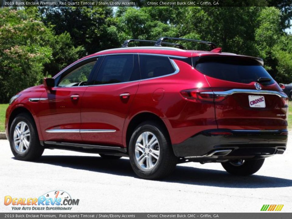 2019 Buick Enclave Premium Red Quartz Tintcoat / Shale/Ebony Accents Photo #6