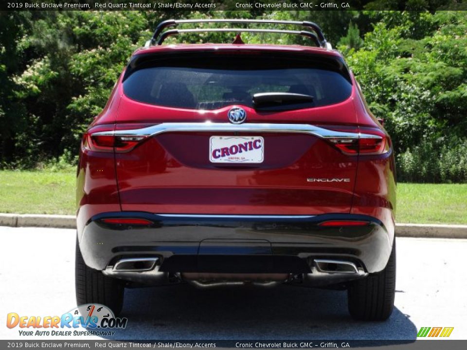 2019 Buick Enclave Premium Red Quartz Tintcoat / Shale/Ebony Accents Photo #7