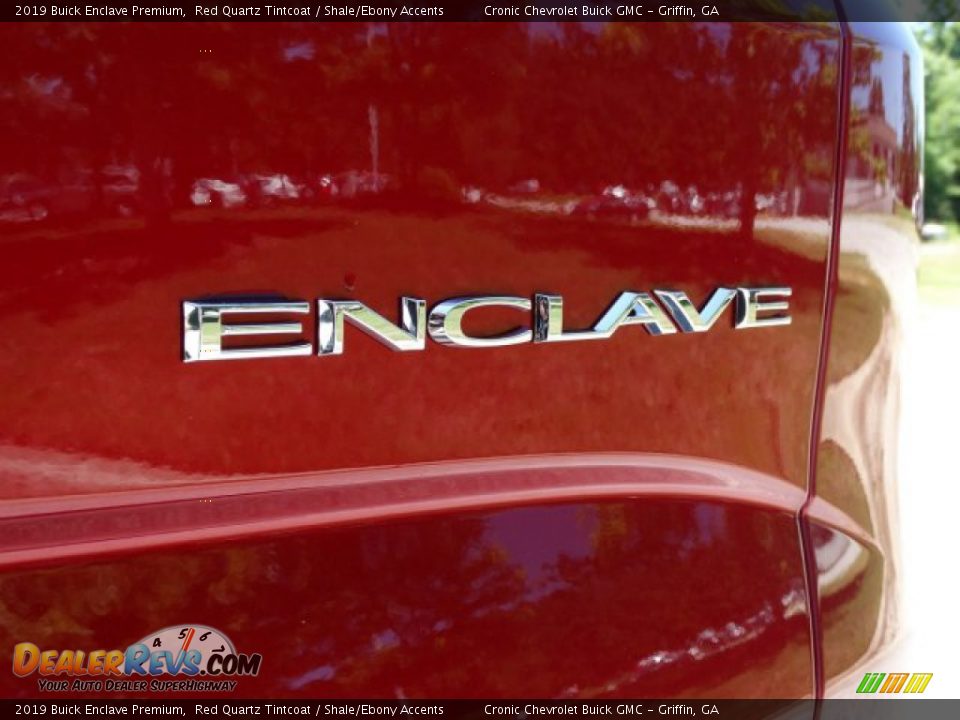 2019 Buick Enclave Premium Red Quartz Tintcoat / Shale/Ebony Accents Photo #8