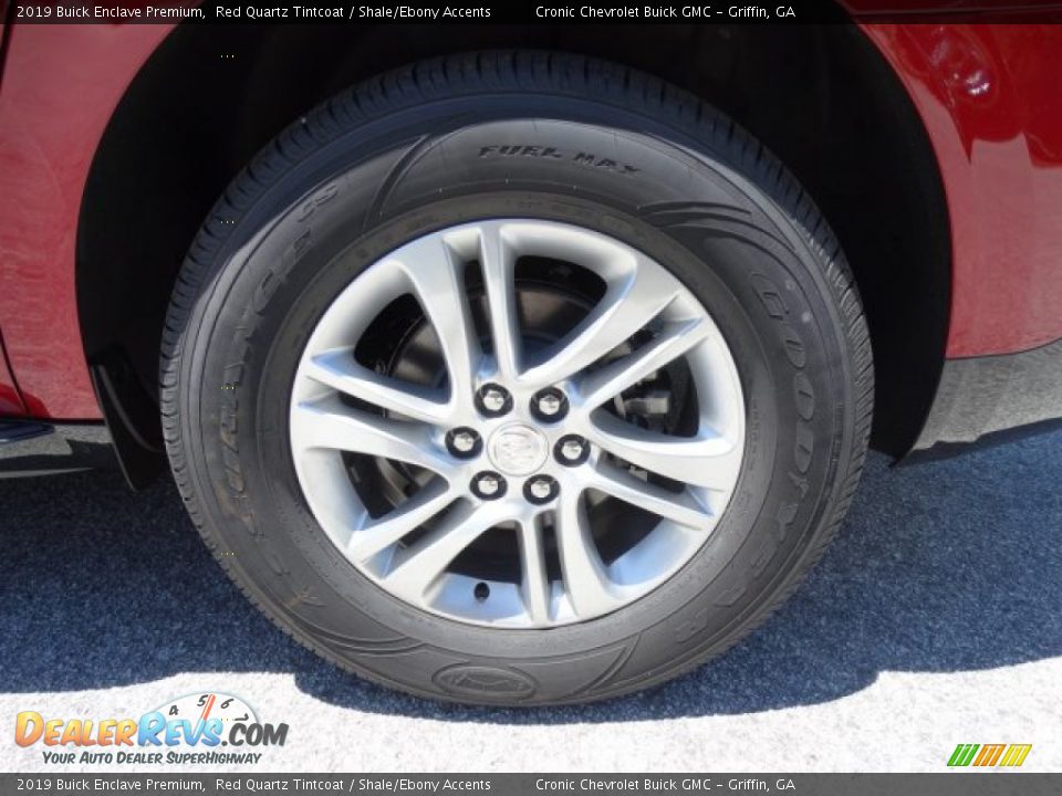 2019 Buick Enclave Premium Red Quartz Tintcoat / Shale/Ebony Accents Photo #9