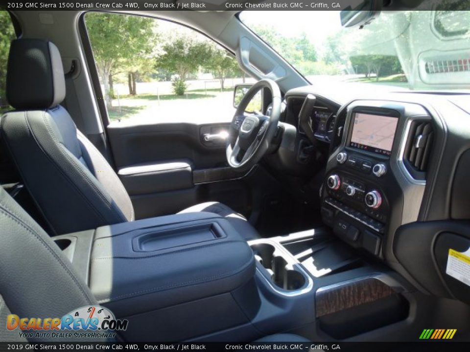2019 GMC Sierra 1500 Denali Crew Cab 4WD Onyx Black / Jet Black Photo #32