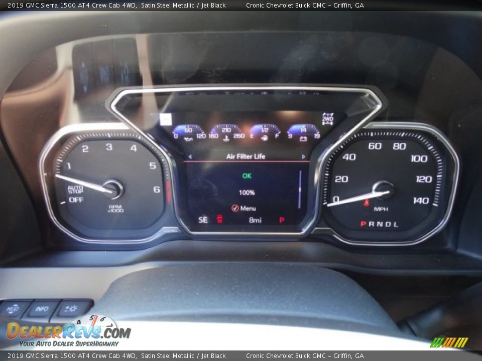 2019 GMC Sierra 1500 AT4 Crew Cab 4WD Gauges Photo #20