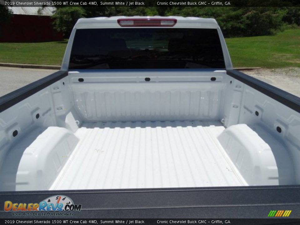 2019 Chevrolet Silverado 1500 WT Crew Cab 4WD Summit White / Jet Black Photo #8