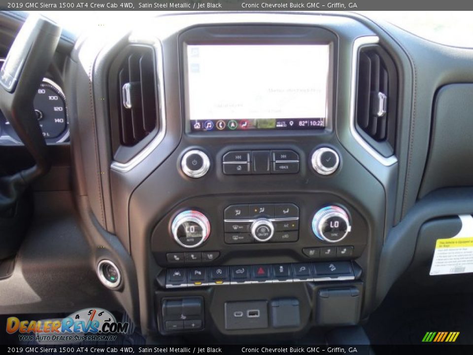 Controls of 2019 GMC Sierra 1500 AT4 Crew Cab 4WD Photo #21