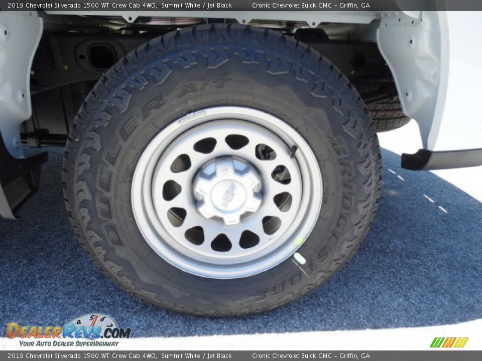 2019 Chevrolet Silverado 1500 WT Crew Cab 4WD Wheel Photo #10