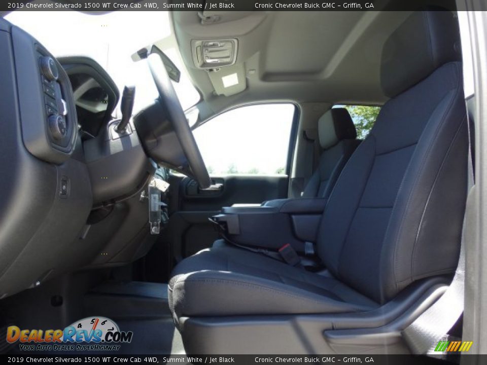 Front Seat of 2019 Chevrolet Silverado 1500 WT Crew Cab 4WD Photo #14