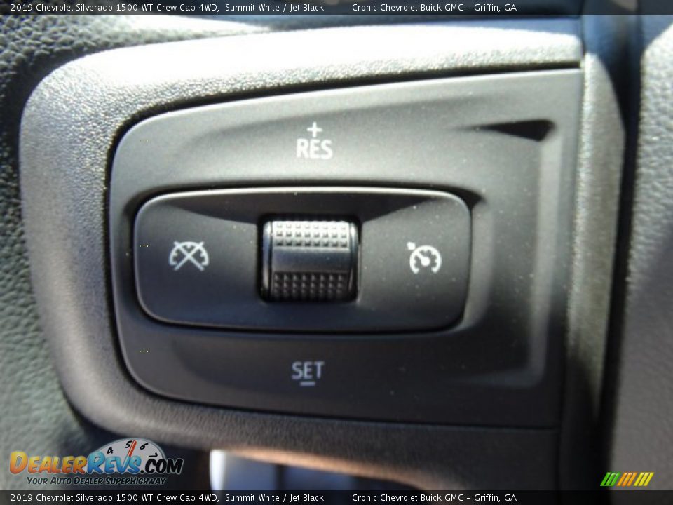 2019 Chevrolet Silverado 1500 WT Crew Cab 4WD Summit White / Jet Black Photo #16