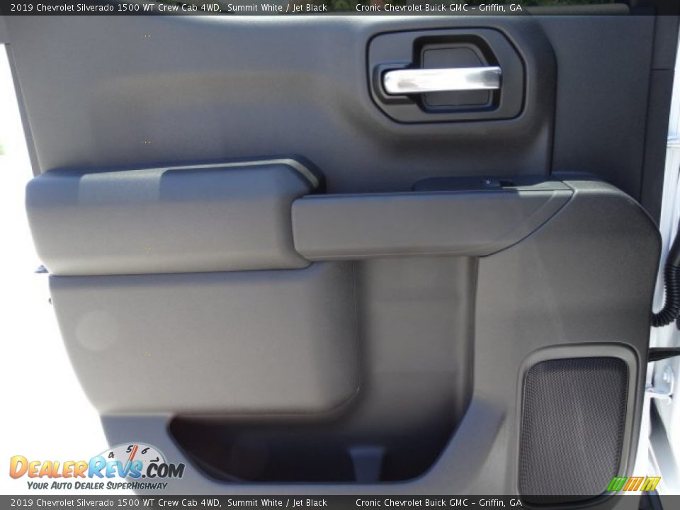 2019 Chevrolet Silverado 1500 WT Crew Cab 4WD Summit White / Jet Black Photo #20