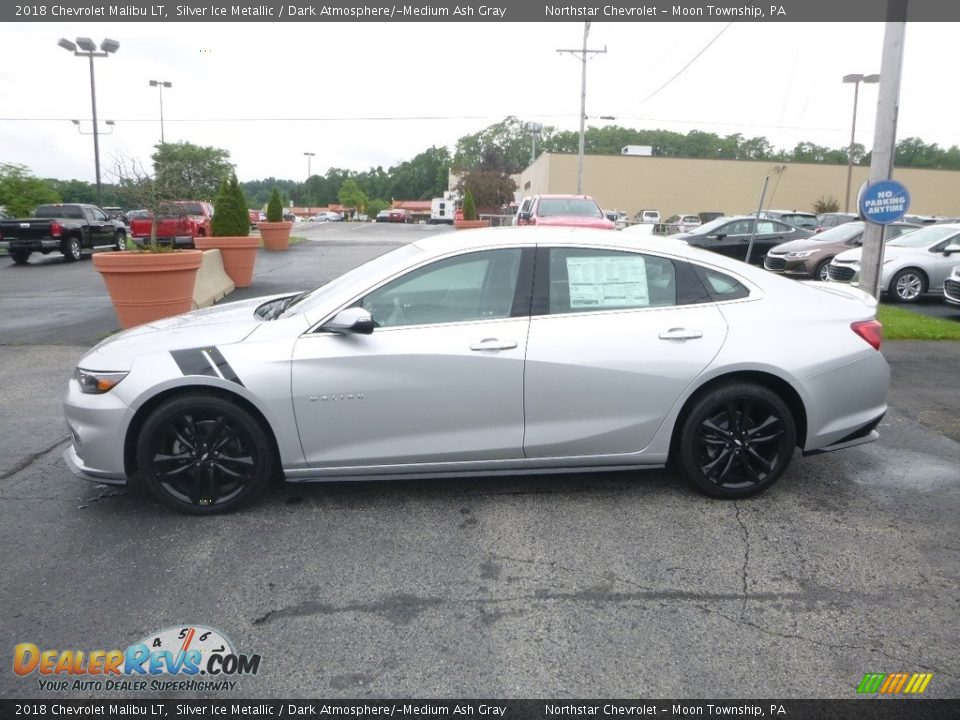 Silver Ice Metallic 2018 Chevrolet Malibu LT Photo #2