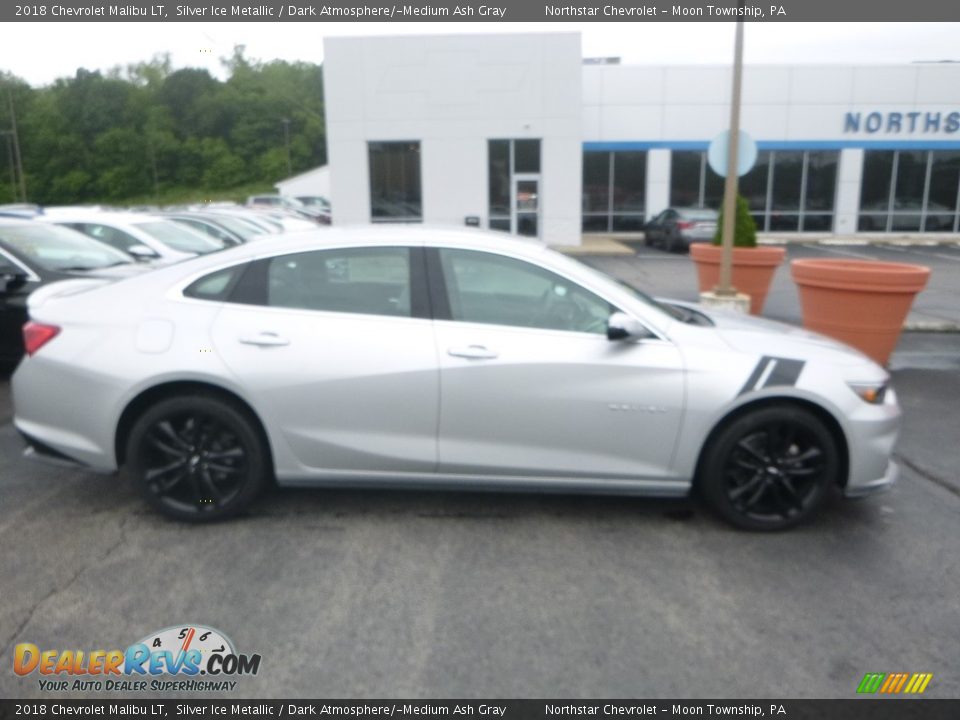 2018 Chevrolet Malibu LT Silver Ice Metallic / Dark Atmosphere/­Medium Ash Gray Photo #6