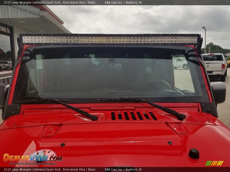 2015 Jeep Wrangler Unlimited Sport 4x4 Firecracker Red / Black Photo #13