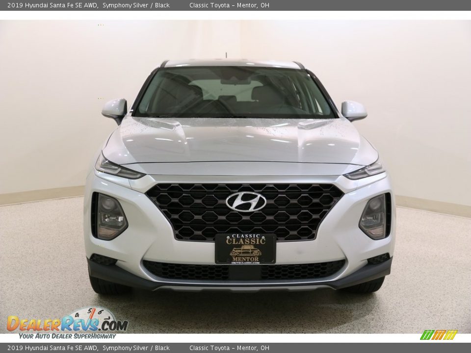 2019 Hyundai Santa Fe SE AWD Symphony Silver / Black Photo #2