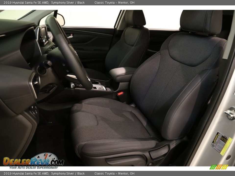 2019 Hyundai Santa Fe SE AWD Symphony Silver / Black Photo #5