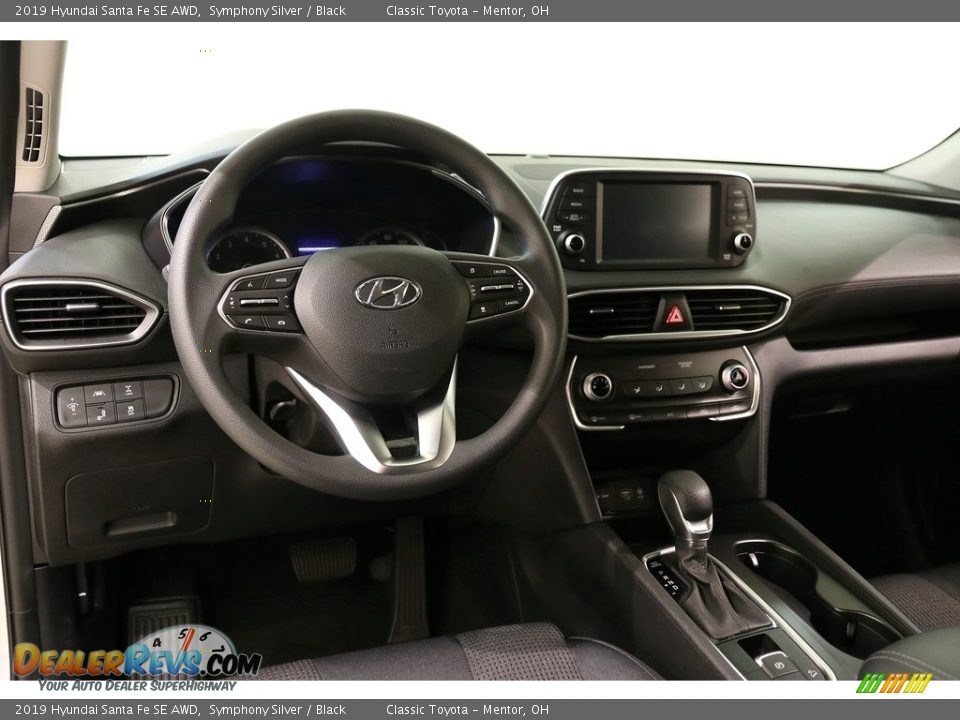 2019 Hyundai Santa Fe SE AWD Symphony Silver / Black Photo #6