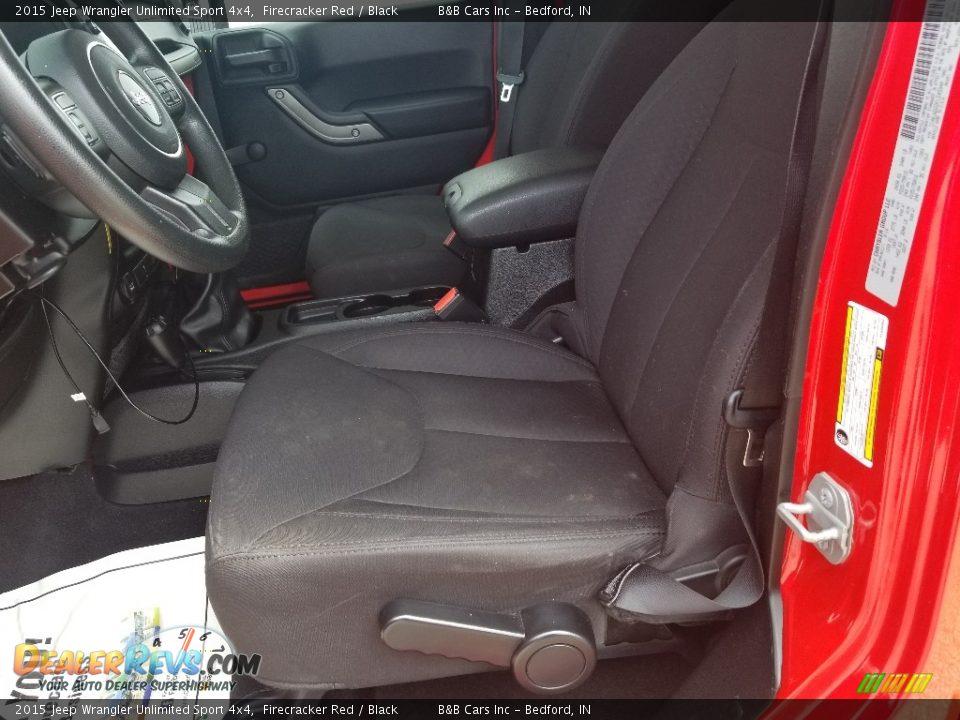 2015 Jeep Wrangler Unlimited Sport 4x4 Firecracker Red / Black Photo #21