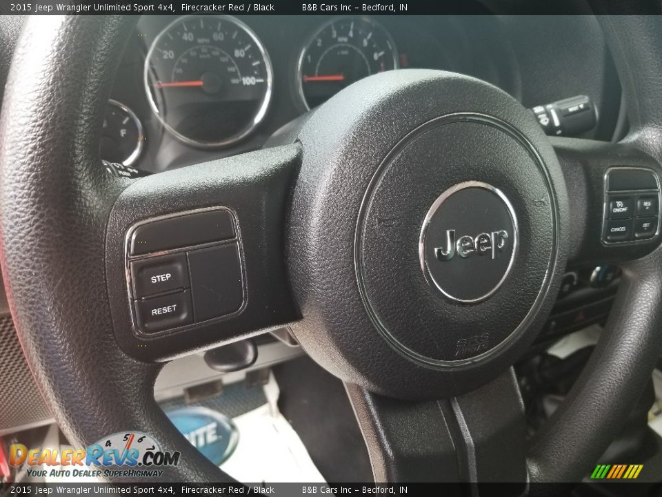 2015 Jeep Wrangler Unlimited Sport 4x4 Firecracker Red / Black Photo #22