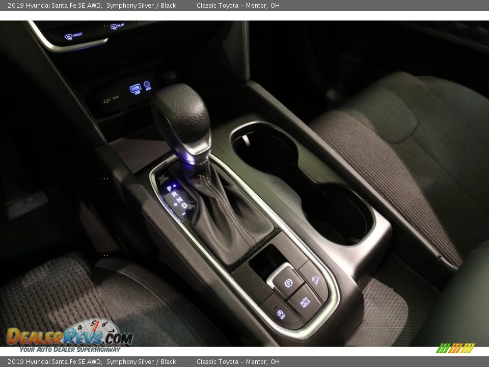 2019 Hyundai Santa Fe SE AWD Symphony Silver / Black Photo #13