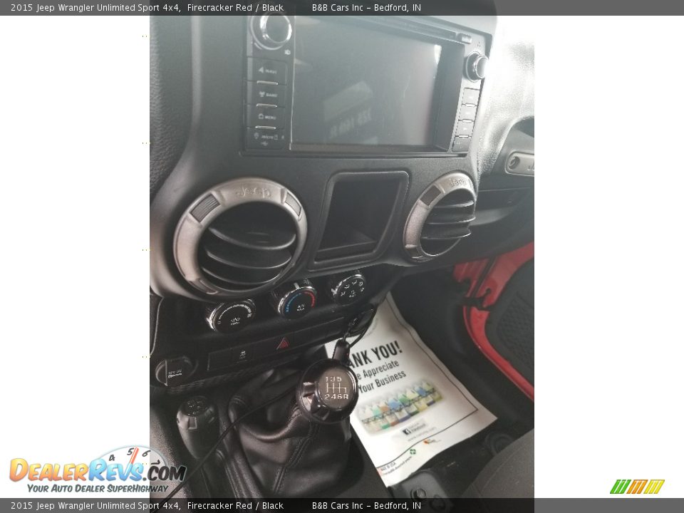 2015 Jeep Wrangler Unlimited Sport 4x4 Firecracker Red / Black Photo #24