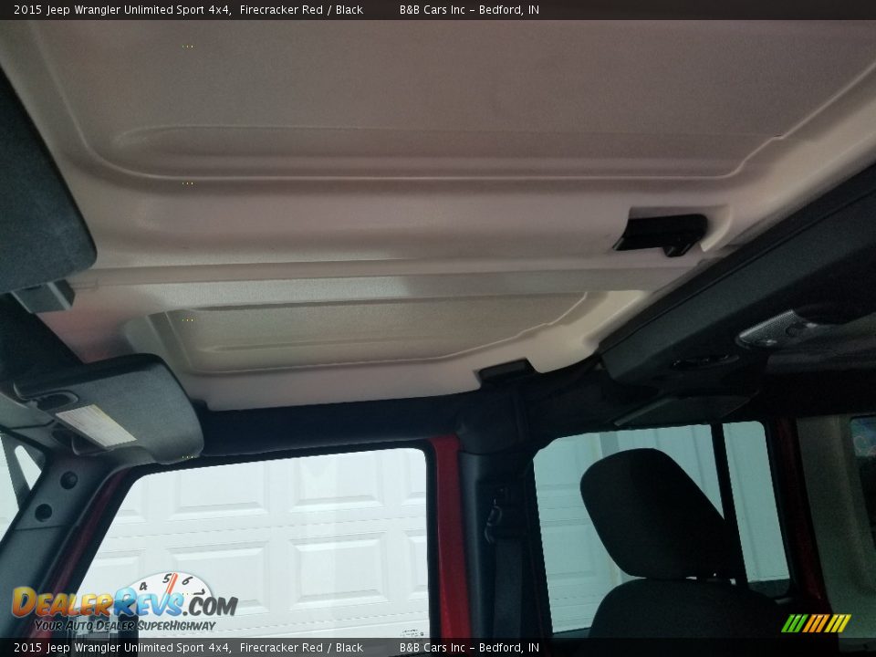 2015 Jeep Wrangler Unlimited Sport 4x4 Firecracker Red / Black Photo #25