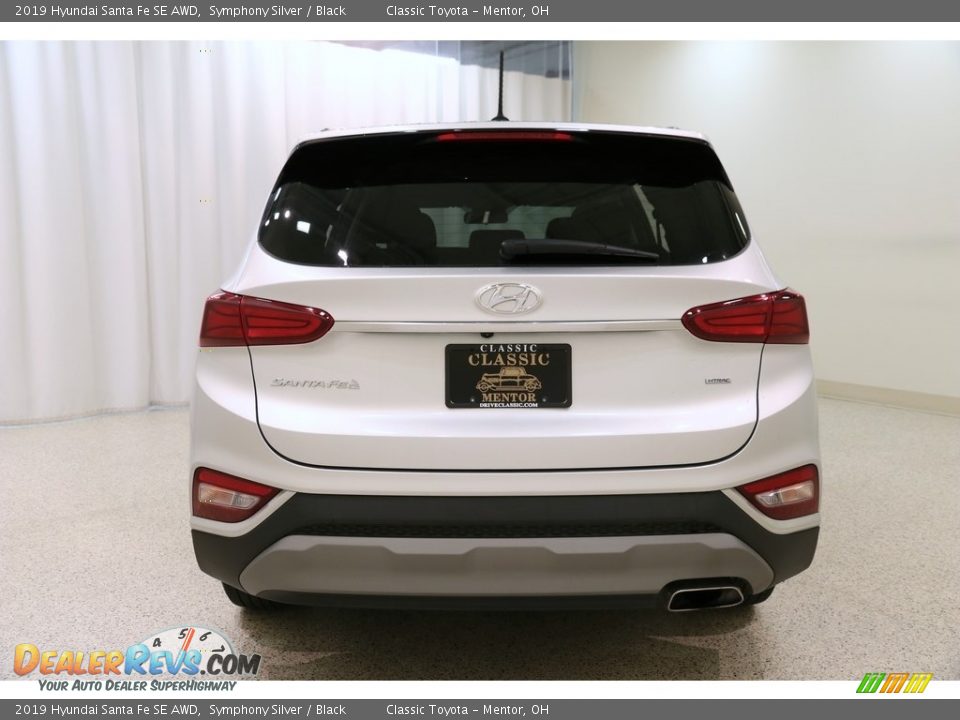 2019 Hyundai Santa Fe SE AWD Symphony Silver / Black Photo #19