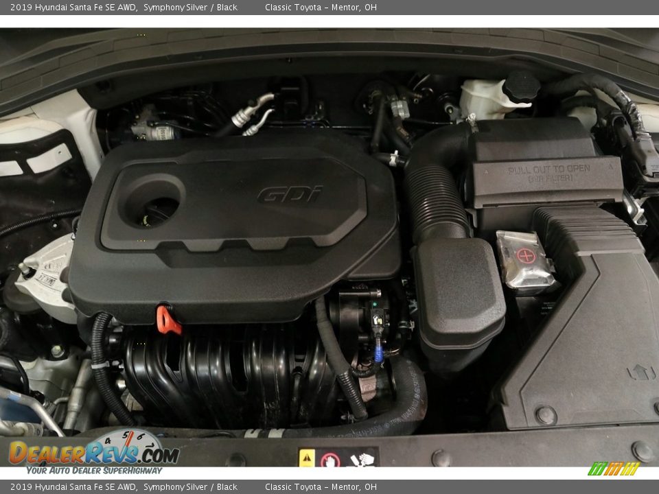 2019 Hyundai Santa Fe SE AWD Symphony Silver / Black Photo #20